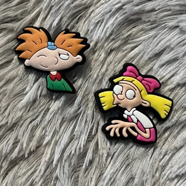 Hey Arnold Croc Charm Set 5$